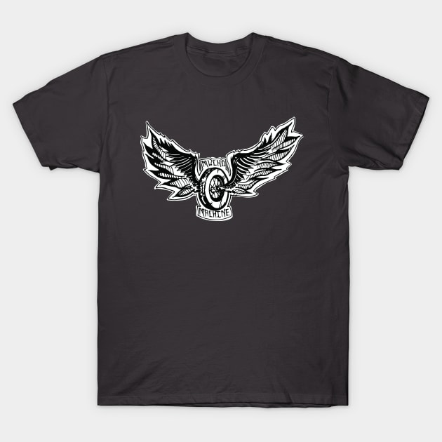 Flying Wheels T-Shirt by carlosramosgzz